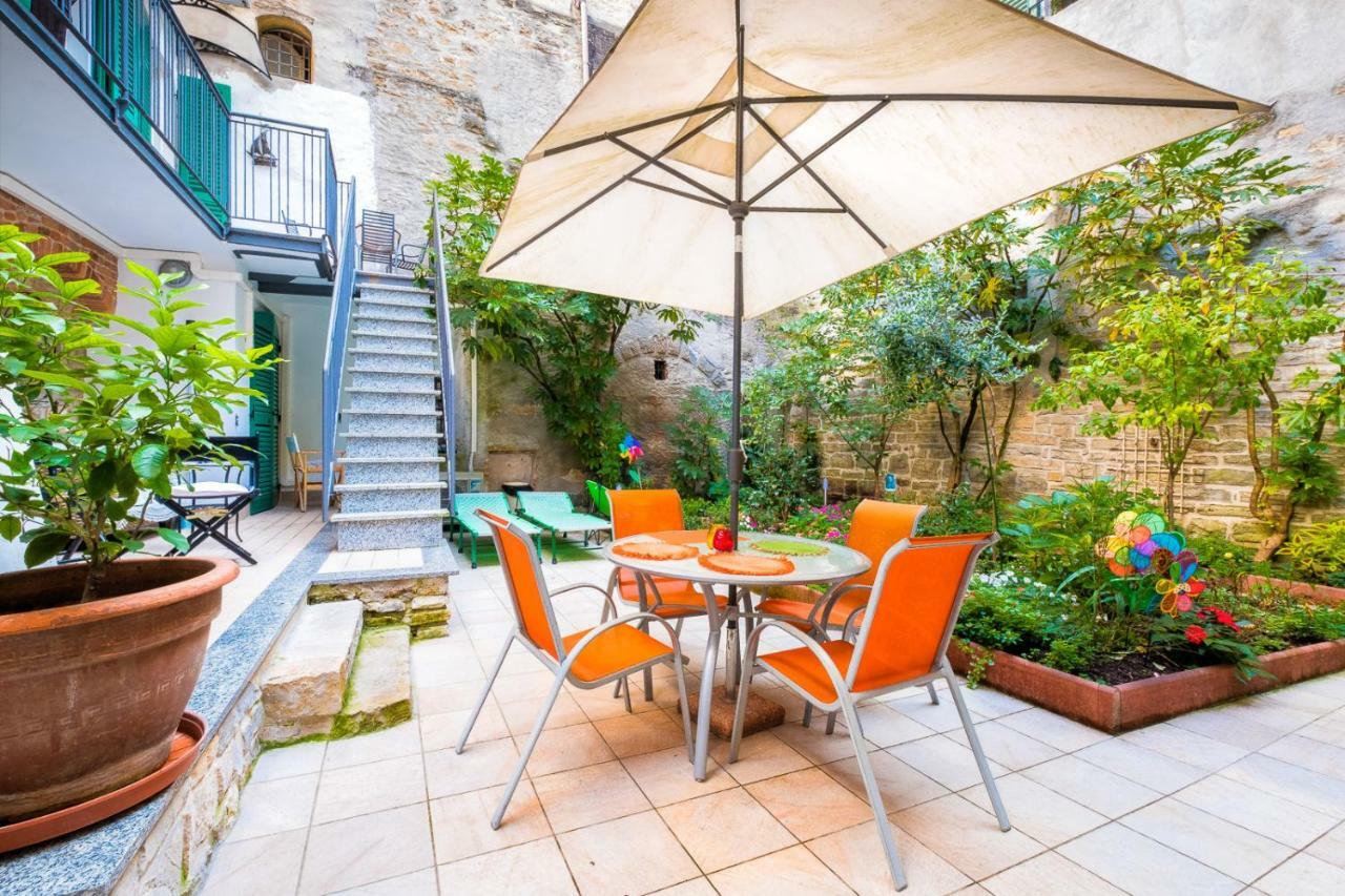 Ferienwohnung Porta Dipinta House Bergamo Alta Exterior foto