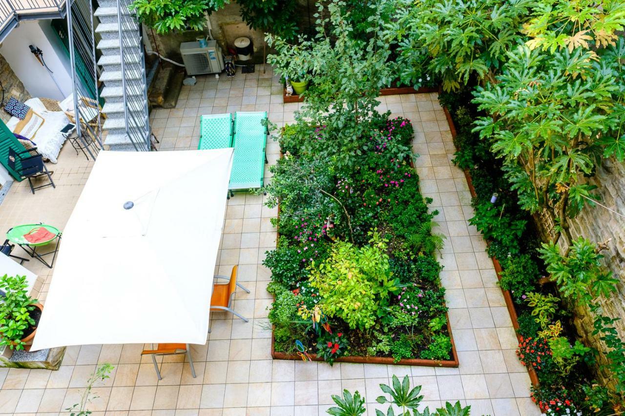 Ferienwohnung Porta Dipinta House Bergamo Alta Exterior foto
